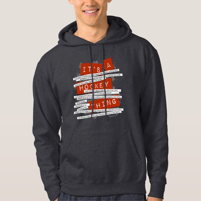 Hockey Slang Hoodie (Front)