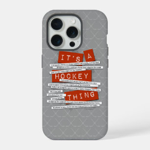Hockey Slang iPhone 5 case