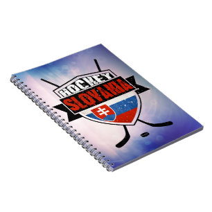Hockey Slovakia Flag Design Notebook