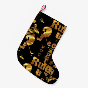 Hockey      small christmas stocking