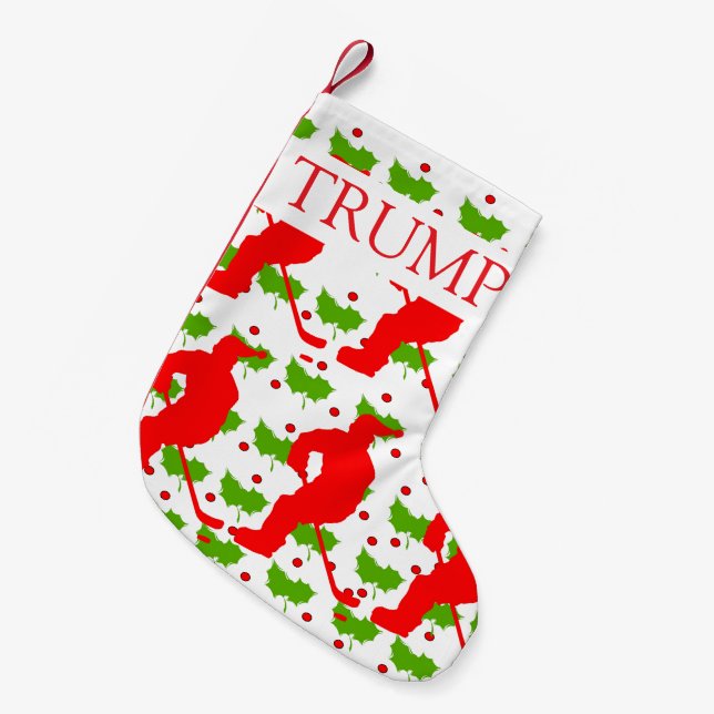 HOCKEY SMALL CHRISTMAS STOCKING (Front (Hanging))