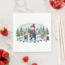 Hockey Snowman Party Theme