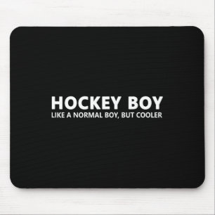 Hockey Son Ice Hockey Boy Mouse Mat