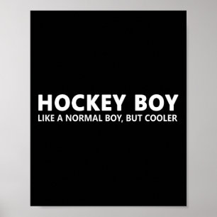 Hockey Son Ice Hockey Boy Poster