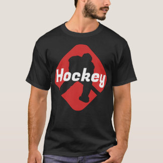 Hockey Sport Ice Hockey Winter Ice Rink Gift Goal  T-Shirt