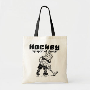 Hockey Sport of Choice Tshirts and Gifts Tote Bag
