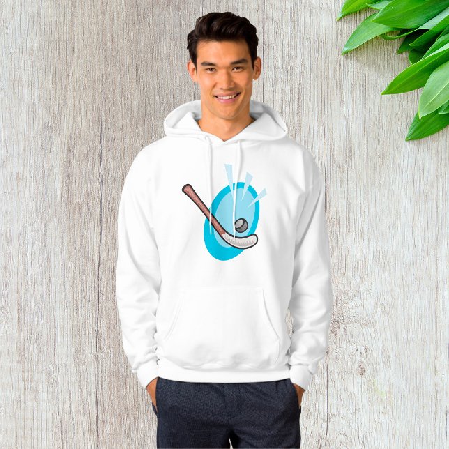 Hockey Sport Stick And Puck Hoodie (Creator Uploaded)