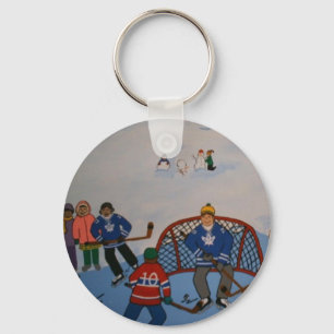 HOCKEY SPORTS KEY CHAIN