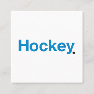 Hockey Square Business Card