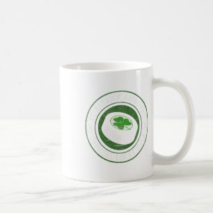 Hockey St. Patrick's Day - Lucky Puck With Shamroc Coffee Mug