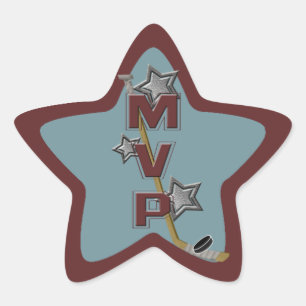 Hockey Star MVP Sticker