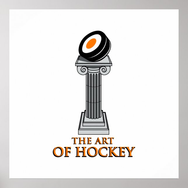 Hockey Statue Poster (Front)