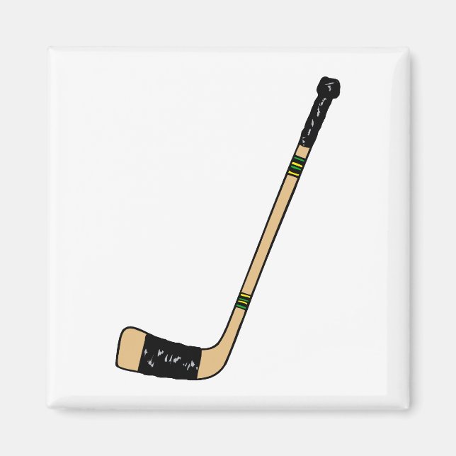 Hockey Stick Magnet (Front)