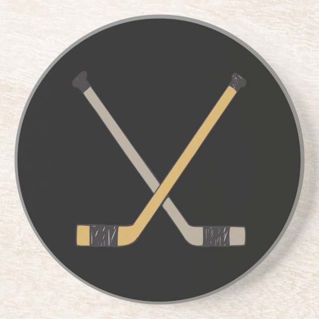 Hockey Sticks Coaster (Front)