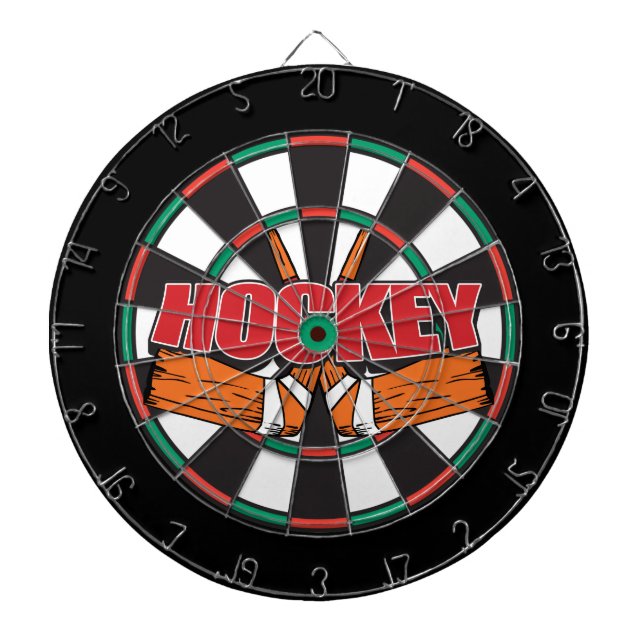 Hockey Sticks Dartboard (Front)