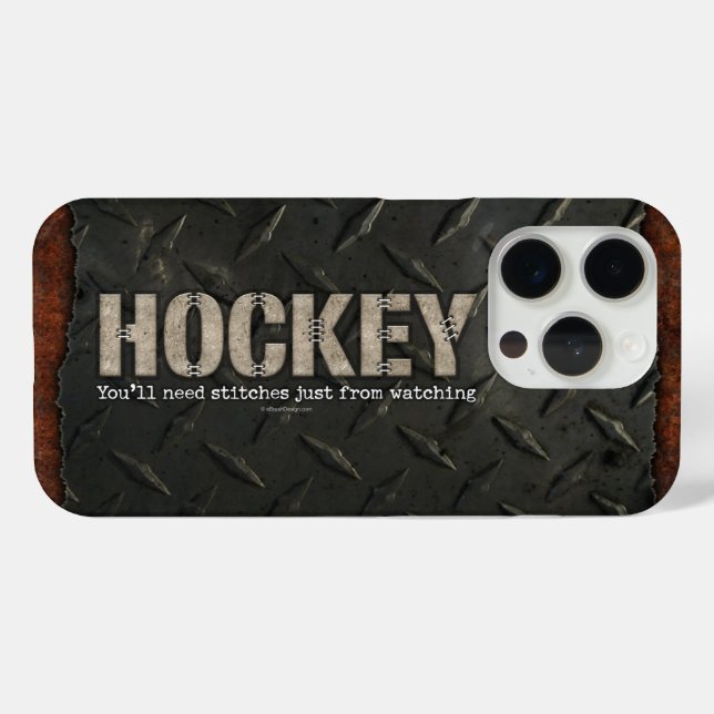Hockey Stitches Case-Mate iPhone Case (Back (Horizontal))