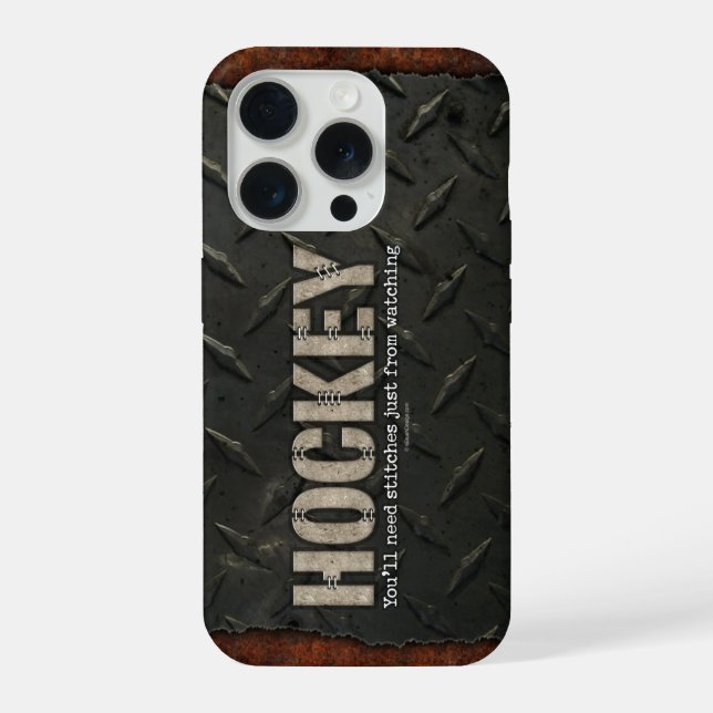 Hockey Stitches iPhone Case (Back)
