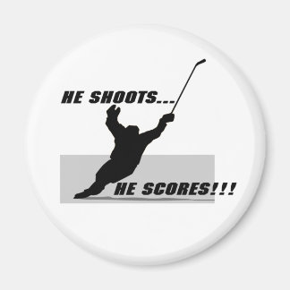 Hockey T-shirts and Gifts. Magnet