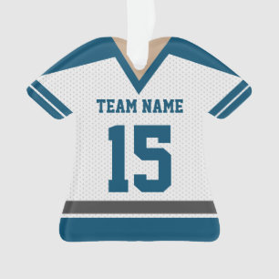 Hockey Team Jersey with Photo Ornament