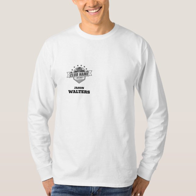 Hockey Team Long Sleeve T-Shirt (Front)