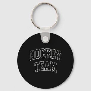 Hockey Team Varsity University College Campus Alum Key Ring