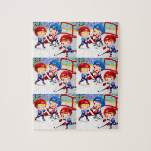 Hockey - The best game you can name Jigsaw Puzzle
