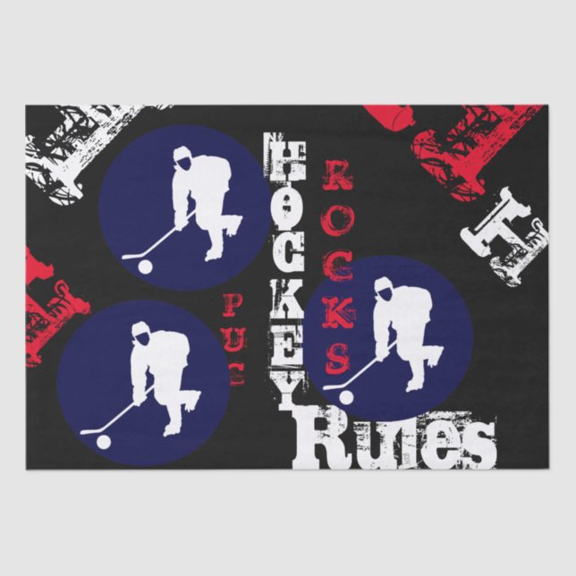 HOCKEY TISSUE PAPER (Front)