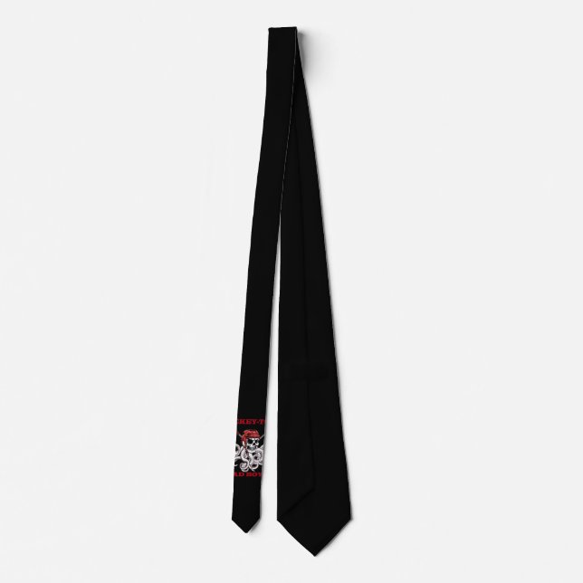 Hockey-Town Bad Boys tie with style (Back)