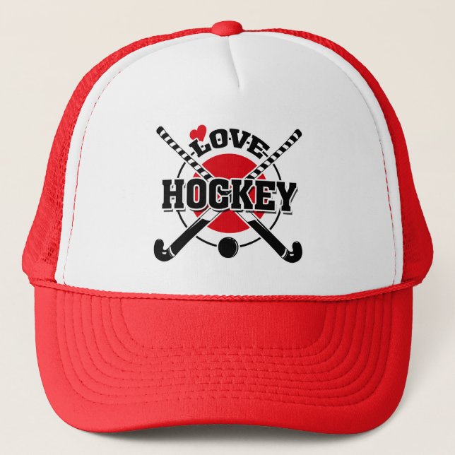 Hockey Trucker Hat (Front)