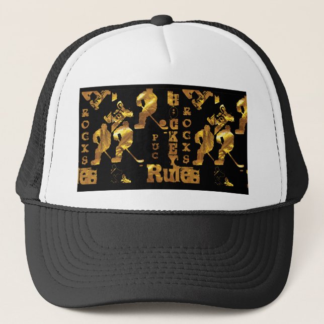Hockey      trucker hat (Front)