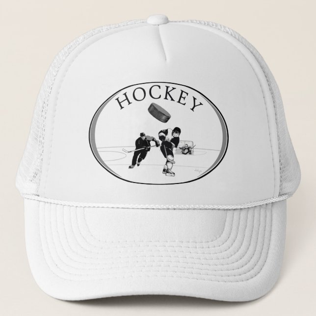 Hockey Trucker Hat (Front)