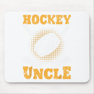 Hockey Uncle Family Sports Coach Player Father's D Mouse Mat