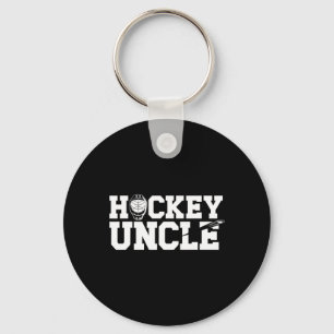 Hockey Uncle Of A Hockey Player Best Ice Hockey Pl Key Ring