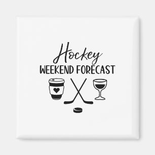 Hockey Weekend Forecast _1 Magnet