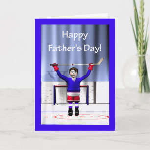 Hockey Winner Father's Day Card