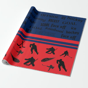 Hockey Wrapping Paper