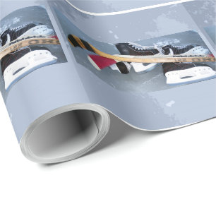 Hockey Wrapping Paper