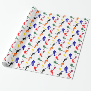 HOCKEY WRAPPING PAPER