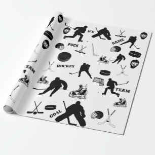 Hockey Wrapping Paper