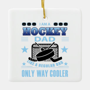 HOCKEYDAD CERAMIC ORNAMENT