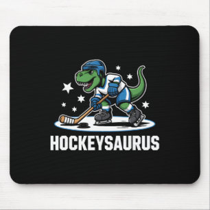 Hockeysaurus T-rex Hockey Dinosaur _1 Mouse Mat