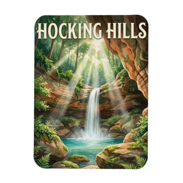 Hocking Hills Magnet (Vertical)