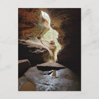 Hocking Hills Ohio Iconic Cave Postcard