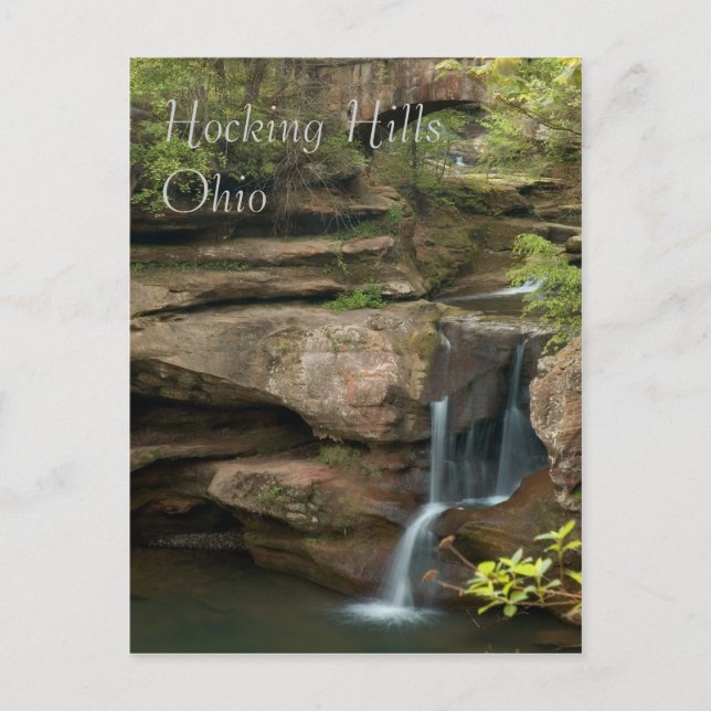 Hocking Hills Ohio Postcard (Front)
