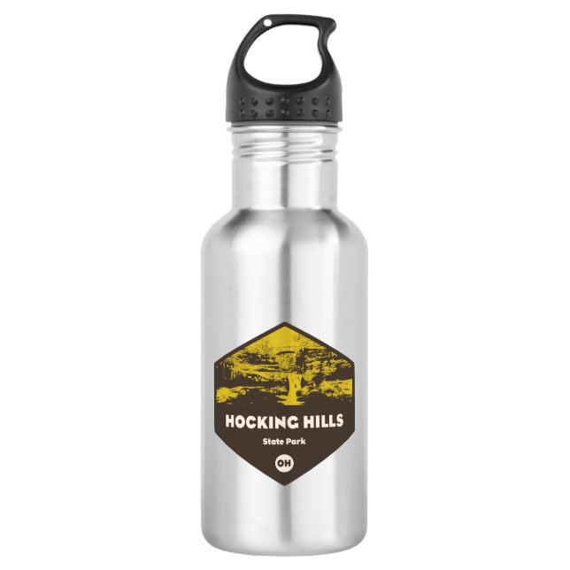 Hocking Hills State Park, Ohio 532 Ml Water Bottle (Front)