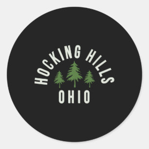 Hocking Hills State Park Ohio Souvenir Hiking  Classic Round Sticker