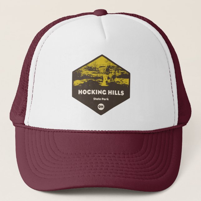 Hocking Hills State Park, Ohio Trucker Hat (Front)