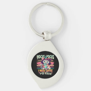 Hocus Focus - I need coffee to focus Key Ring