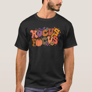Hocus Focus Trick or Treat Halloween Teacher Costu T-Shirt