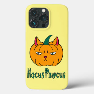 Hocus pawcus Halloween pumpkin ginger cat magic iPhone 13 Pro Case